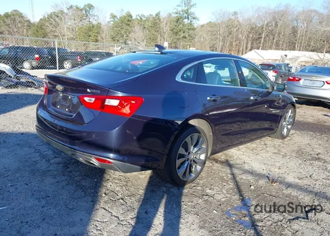 2016 Chevrolet Malibu Premier from USA, damaged, VIN 1G1ZH5SX4GF208566